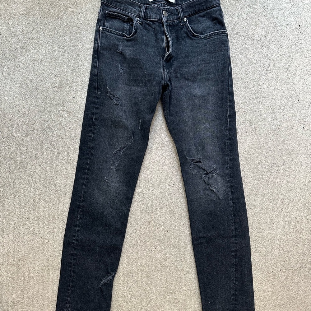 Men's Black Jeans Zara